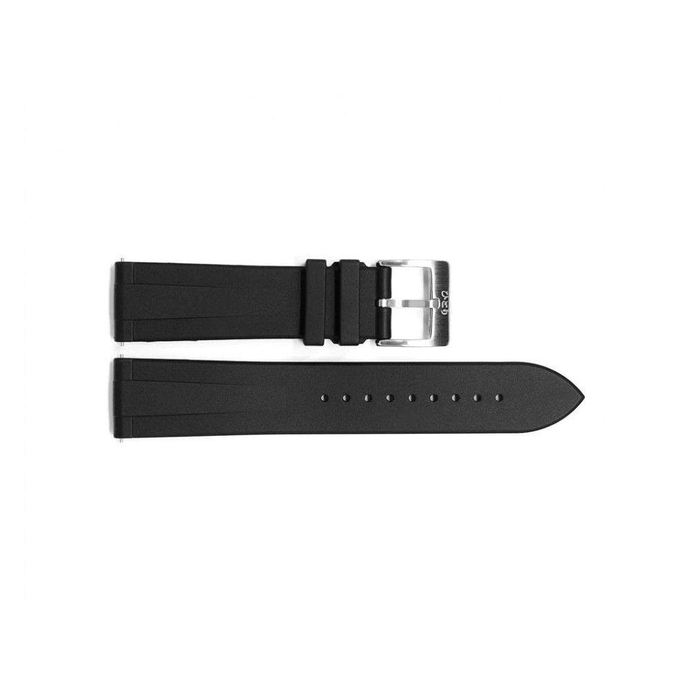 Black Rubber Strap